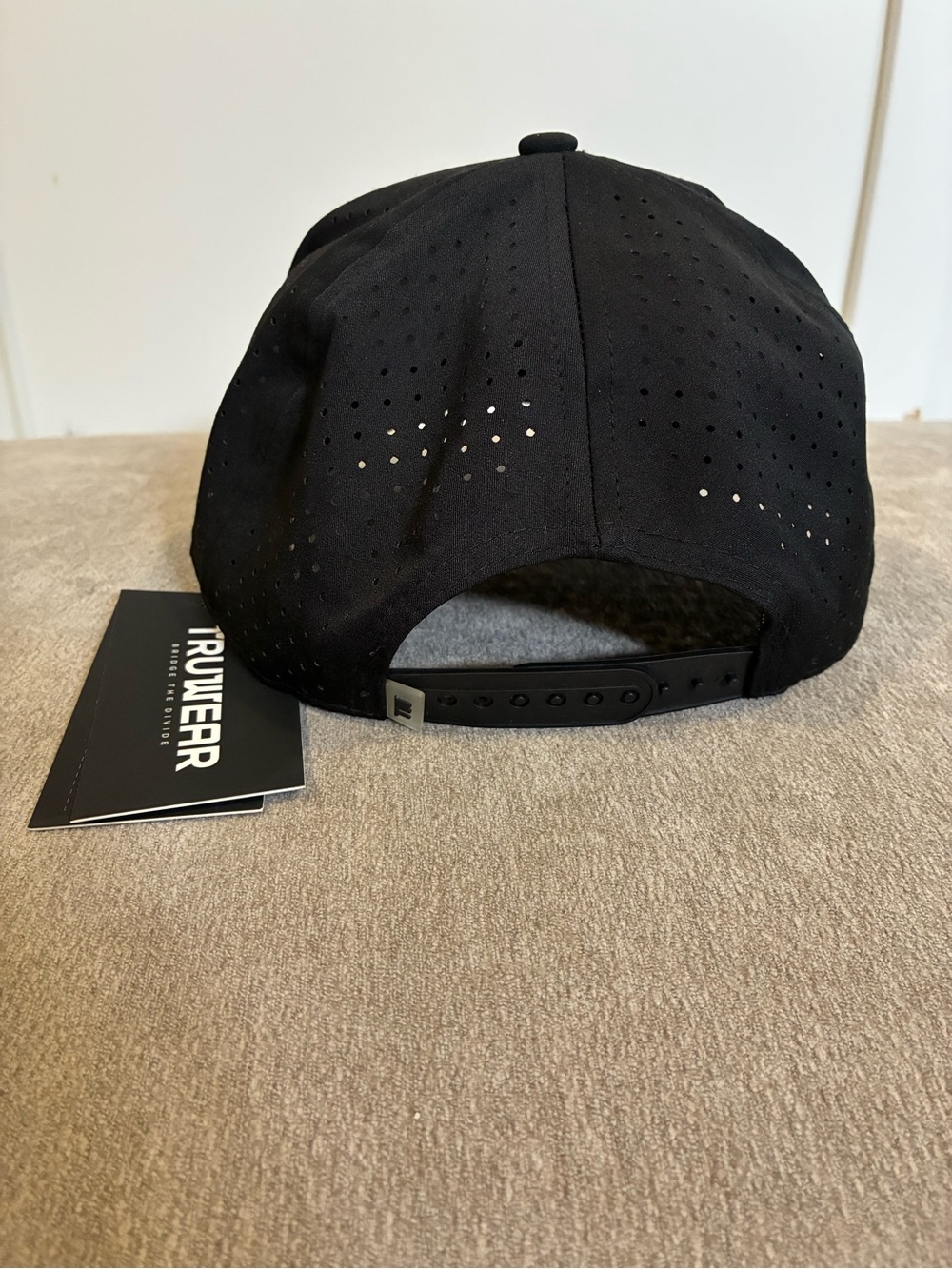 Caliber Camouflage & Black Baseball Cap - Picture 2 of 3